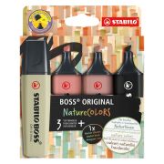 Stabilo Boss Nature Fosforlu Kalem 4 Renk - 70/4-2-3