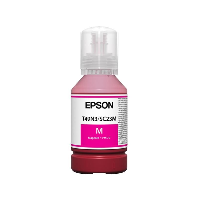 Epson C13T49N300 Dye Sublimation Mürekkep Orj. F100, F500 Magenta 140ml