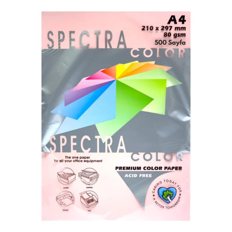Elitstore A4 Renkli Fotokopi Kağıdı 80 gr 1 Paket 500 Yaprak - Pembe