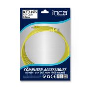 Inca ICAT6-05TS Cat6 Patch Kablo 5 Metre Sarı
