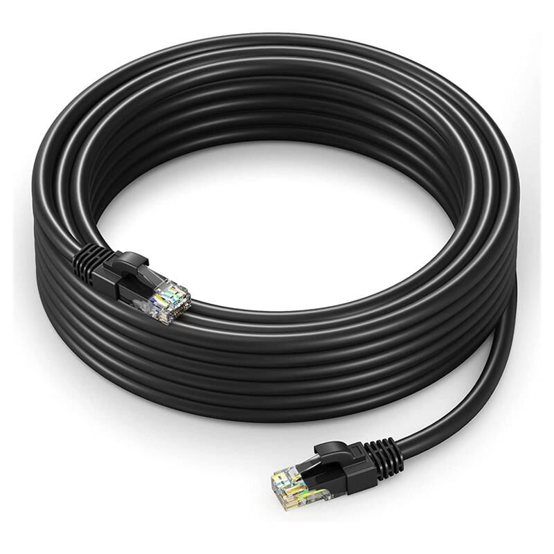 Inca ICAT6-20MT Cat6 Patch Kablo 20 Metre Siyah