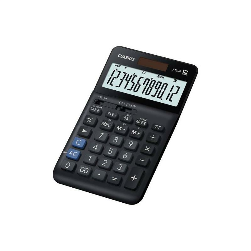 Casio J-120F 12 Hane Masaüstü Hesap Makinesi