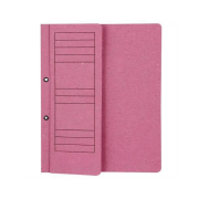 Elitstore Karton Dosya, A4, Yarım Kapak, Pembe, 50'li Paket
