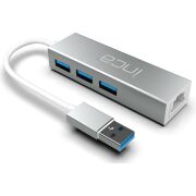 Inca USB Girişli 4 Port Usb 3.0 Çoklayıcı Hub + Ethernet RJ45 - IUSB-03T