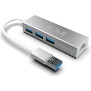 Inca IUSB-03T USB Girişli 4 Port Usb 3.0 Çoklayıcı Hub + Ethernet RJ45 - IUSB-03T
