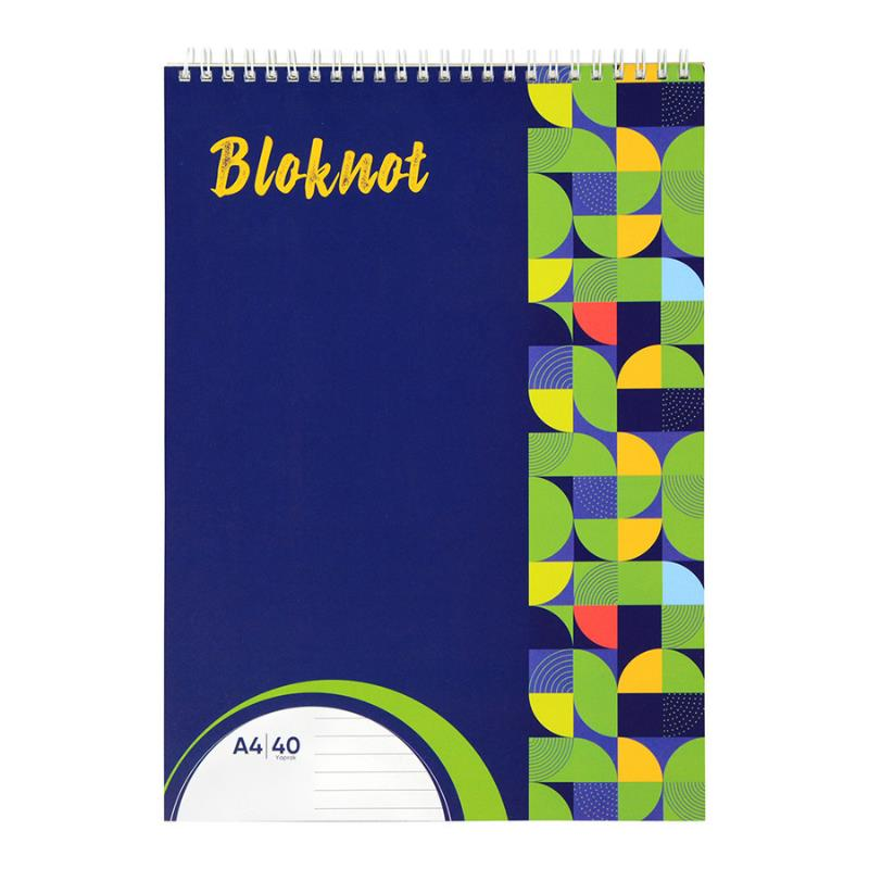 Elitstore Bloknot Defter A4 Spiralli Kareli 40 Yaprak