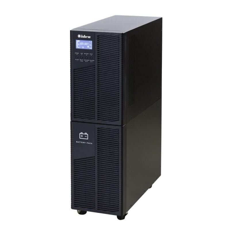 İnform Dsp Evo 10KVA 1F-1F Online UPS (20x7Ah) 4-9 Dk