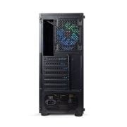 AIGO AQUARIUS Mesh 650W 80+ ARGB Mid Tower Kasa, L17 ARGB Reverse Fans x3, REAR: L17 ARGB fans x1