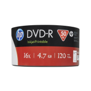 HP DVD-R 16X Inkjet Printable 4,7GB 50'Li Spindle