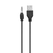 Snopy Hoparlör 1+1 USB, Siyah - SN-66