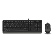 A4 Tech F1010 Klavye Mouse Seti, Siyah
