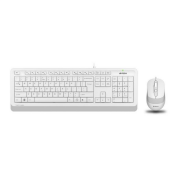 A4 Tech F1010 Klavye Mouse Seti, Beyaz