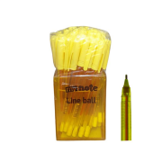 Mynote Line Ball 50'li PP Kutu Neon Sarı