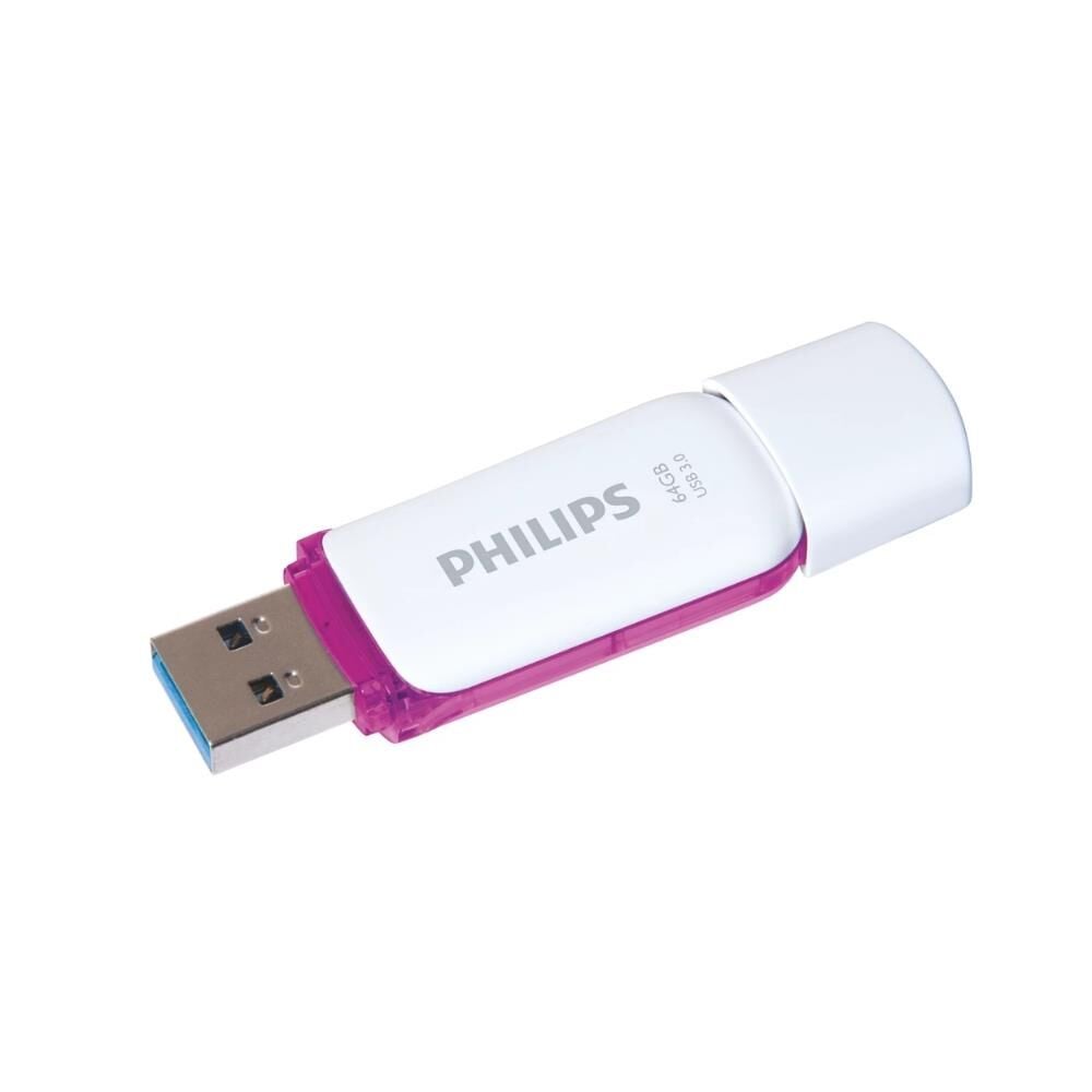 PHILIPS 64GB USB Bellek, 3.0 Snow Mor/Beyaz - FM64FD75B/00
