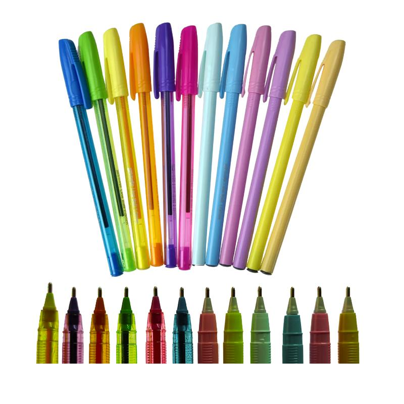 Mynote Line Ball 1.0 mm 12'li Renkli