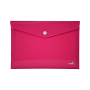 Umix Çıtçıtlı Dosya A4 Neon Pembe (12 Adet)