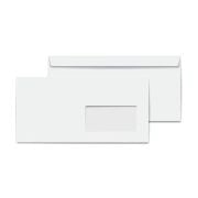 Elitstore Diplomat Zarf Beyaz Pencereli Silikonlu 110 gr. 10.5 cm x 24 cm 100'lü Paket