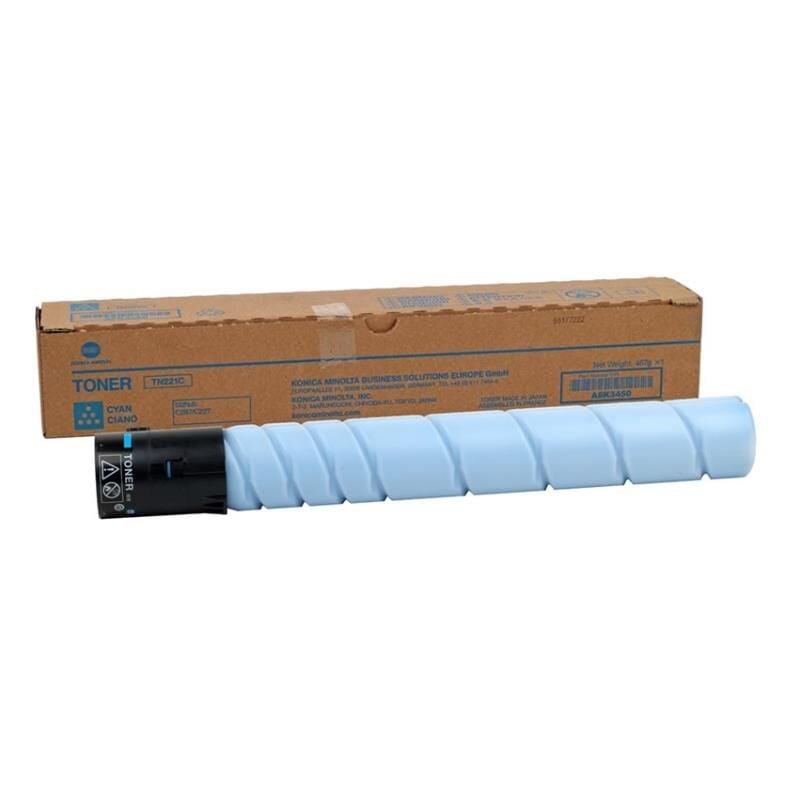 Konica Minolta Toner Orj. TN-221C C227, C287, C367 Cyan (21K)