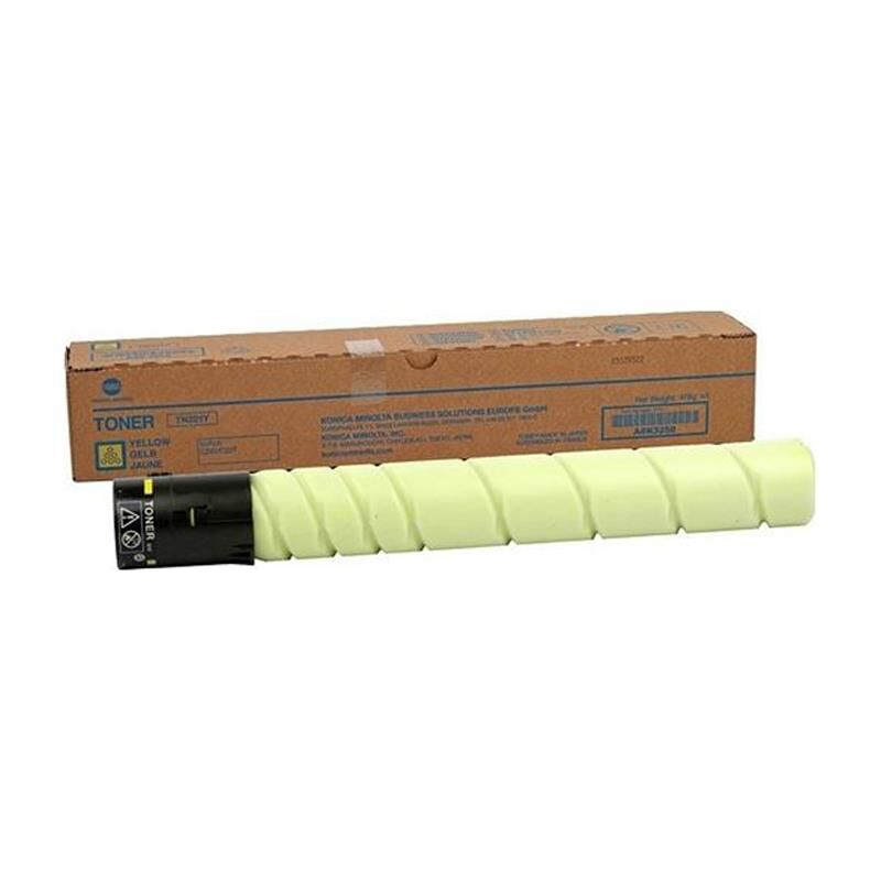 Konica Minolta Toner Orj. TN-221Y C227, C287, C367 Yellow (21K)