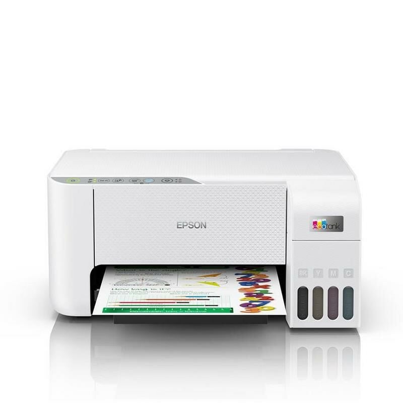 Epson L3256 Renkli Mürekkep Tanklı Yazıcı, Tarayıcı, Fotokopi, Wi-Fi, Beyaz