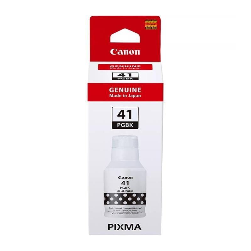 Canon GI-41PGBK Mürekkep Orj. Black, 4528C001 (135ml) G1420, G1430, G1460, G2420, G2430, G2460, G2470, G2570, G2730, G2770, G3420, G3430, G3460, G3470, G3471, G3480, G4470