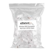 Elitstore RJ45 Konnektör Yeni Nesil Açık Uçlu 100 Lü Paket