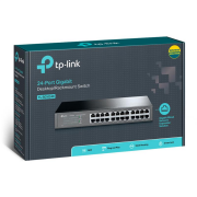 Tp-Link TL-SG1024D - 24 Port 10/100/1000 Mbps Gigabit Switch, Rack Mount