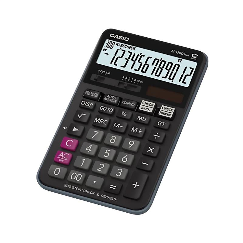 Casio JJ-120D Plus 12 Haneli Masaüstü Profesyonel Hesap Makinesi