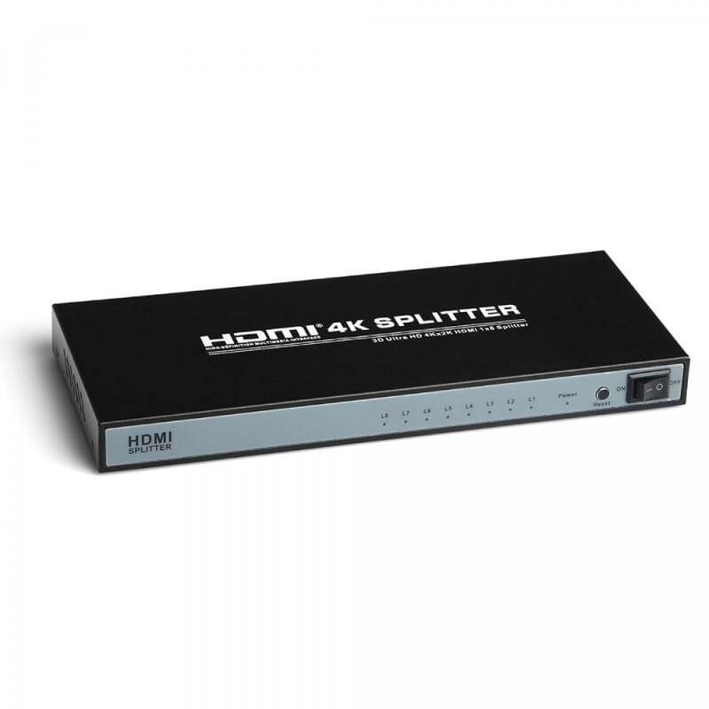 Dark DK-HD-SP8X1 Full HD 1 Giriş 8 Çıkışlı HDMI Splitter (Sinyal Çoğaltıcı)
