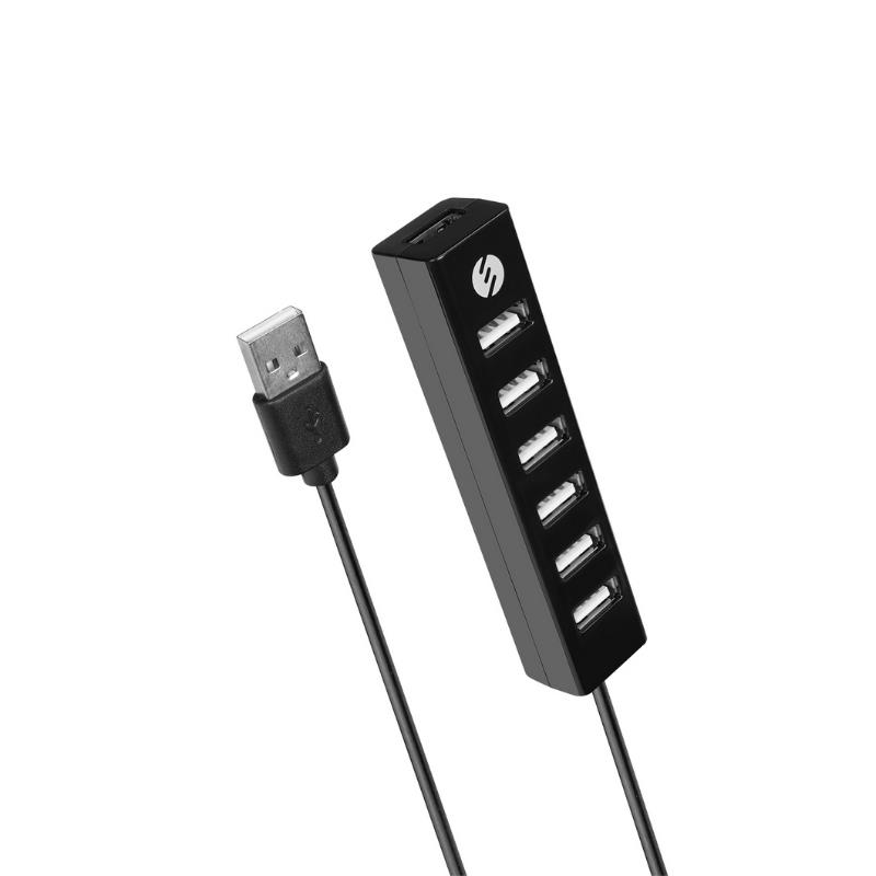 S-Link SW-U217 - 7 Port 2.0 USB Çoklayıcı, Hub, Çevirici, Adaptörlü
