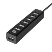 S-Link SW-U217 - 7 Port 2.0 USB Çoklayıcı, Hub, Çevirici, Adaptörlü