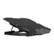 Frisby FNC-5235ST GS6 Standlı Notebook Soğutucu (6xFan) LCD Kontrol Panel, Metal Izgara