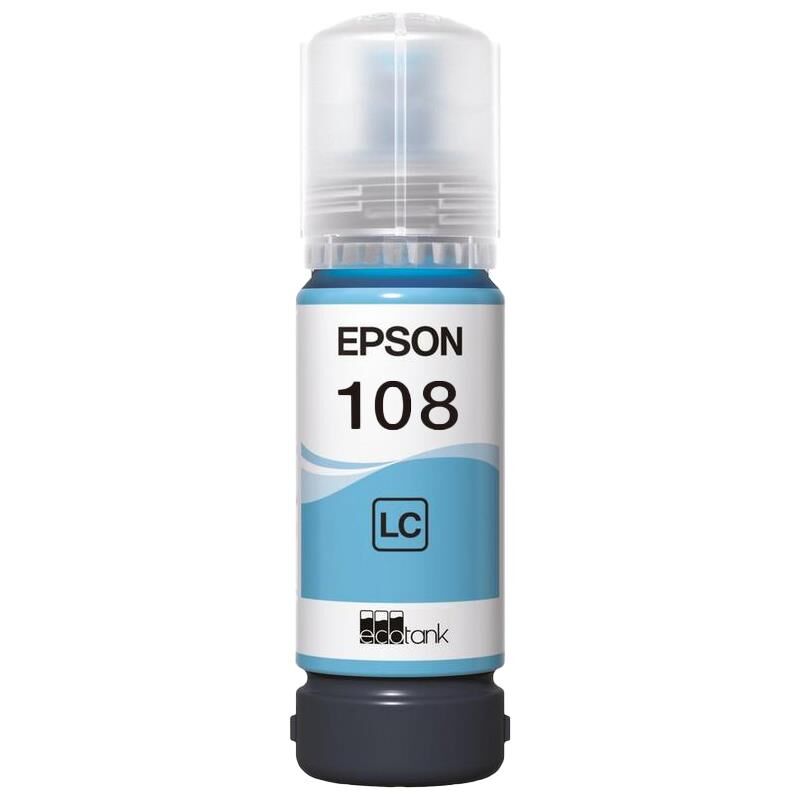 Epson 108 Mürekkep Orj. L8050, L18050 Light Cyan 70ml - C13T09C54A