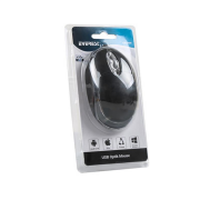 Everest KM-6809 Kablolu Mini Mouse, USB, Işıklı, Siyah