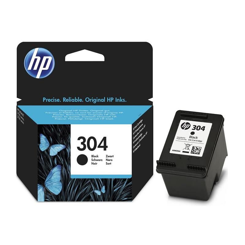 HP 304 Black Siyah Kartuş Orj. N9K06AE