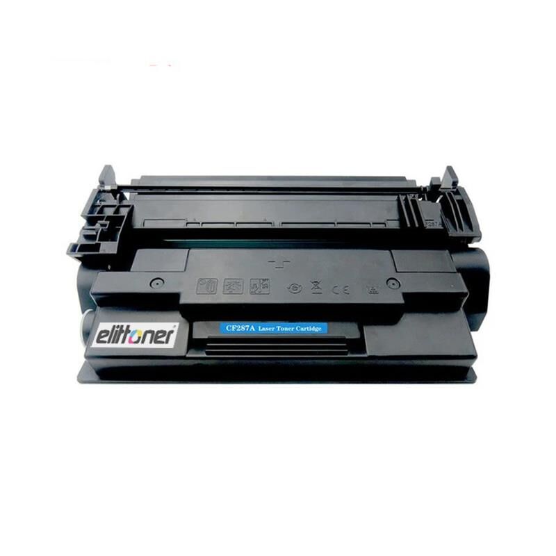 Elittoner Hp CF287A - Canon CRG-041 (10K) M501, M506, M527