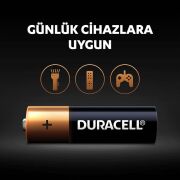 Duracell Alkalin Kalem Pil (AA) 4 LÜ Kartela