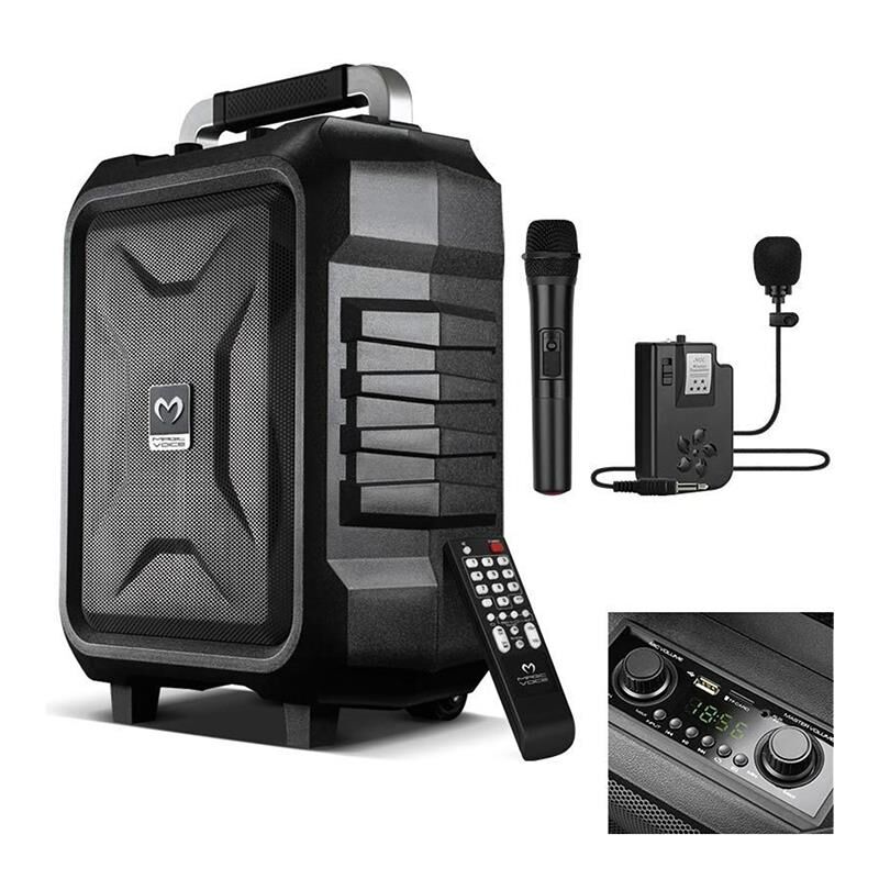 MAGIC VOICE HOPARLÖR - 30W USB+SD+BT1E+1Y MİKROFONLU