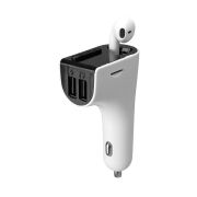 S-link SL-BT245 Bluetooth Kulaklık ve TF+USB Fm Transmitter 5V 3.1A, 5V 1A