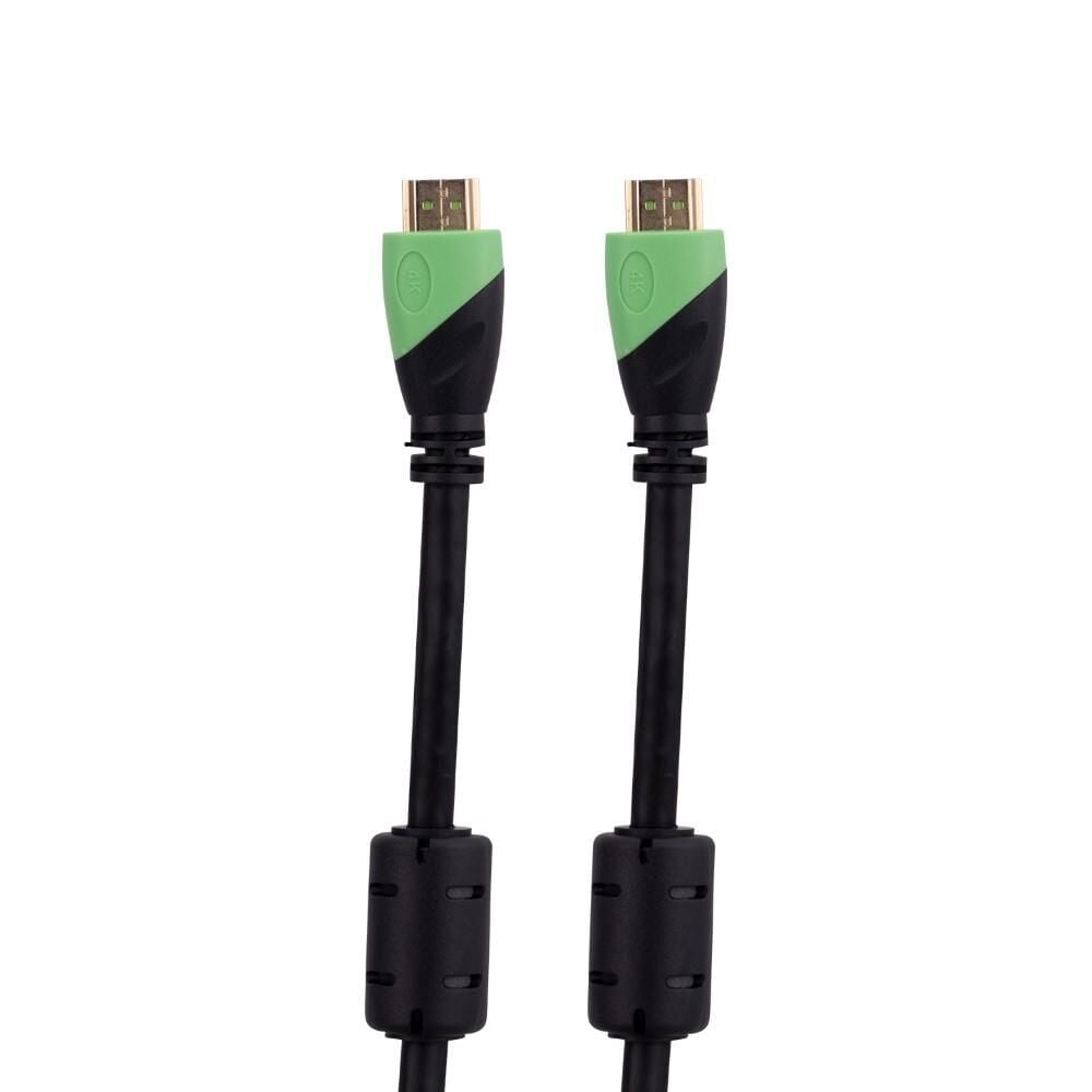 Hytech HDMI to HDMI Kablo Çipsetli v2.0 Ultra HD 4K 2160p 3D, 50 Metre - HY-HD4K50W
