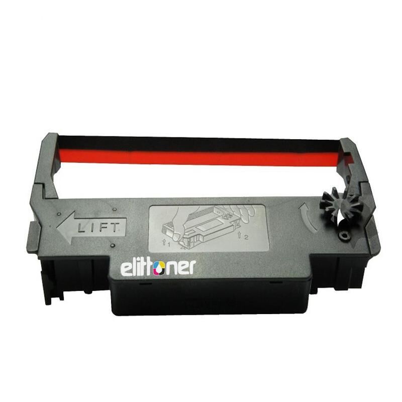 Elittoner Epson Şerit ERC-30, ERC-34, ERC-38 Kırmızı-Siyah TM-200, 267, 300, 375,U200, U210, U220, U230