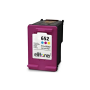 Elittoner HP 652 Color Renkli Kartuş F6V24AE