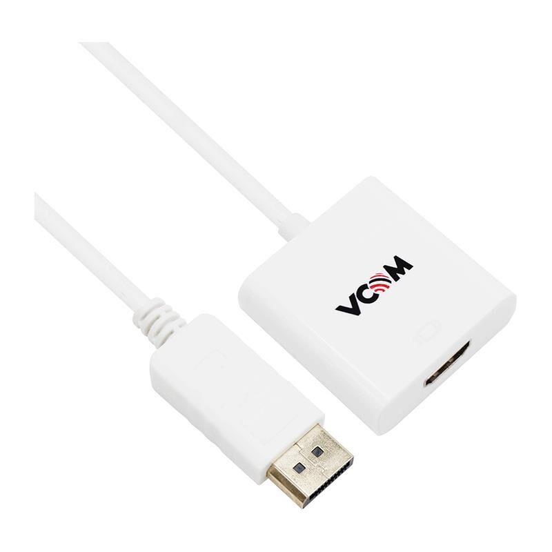 Vcom CG601-0.15 Beyaz Display Port Erkek To Hdmi Dişi Dönüştürücü