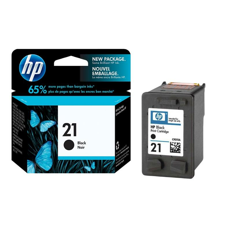 HP 21 Black Siyah Kartuş Orj. C9351AE