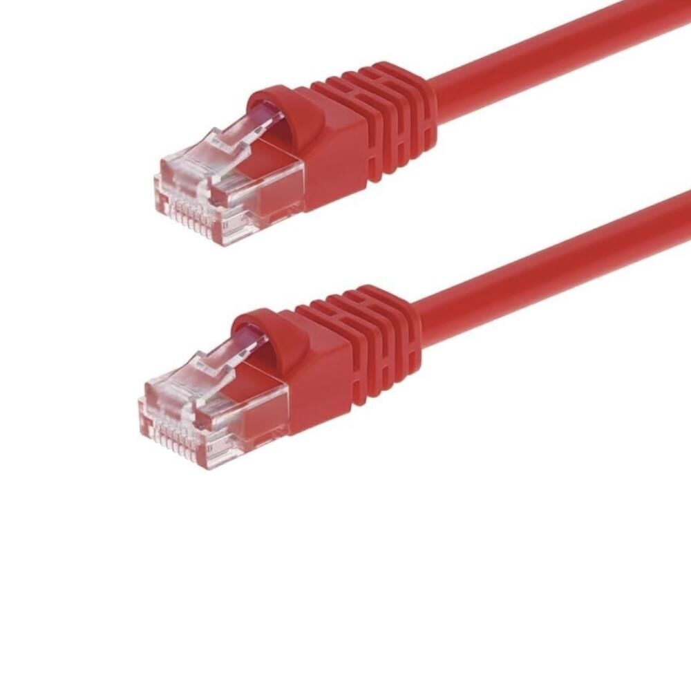 Elitstore Cat6 Patch Kablo 0,50 Metre, Kırmızı - CAT6-0.5MT-K