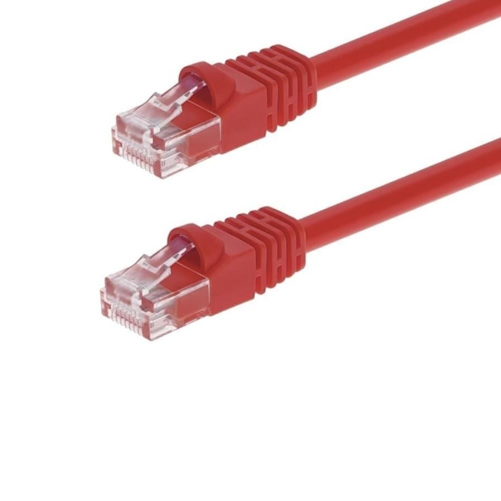 Elitstore Cat6 Patch Kablo 0,50 Metre, Kırmızı - CAT6-0.5MT-K