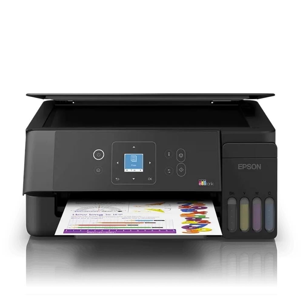 Epson L3360 Renkli Mürekkep Tanklı Yazıcı, Tarayıcı, Fotokopi, Wi-Fi, Siyah