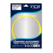 Inca ICAT6-02TS Cat6 Patch Kablo 2 Metre Sarı