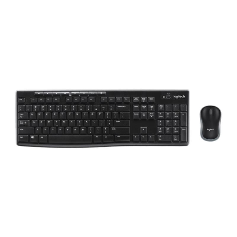 Logitech MK270 Kablosuz Klavye-Mouse Set Siyah - 920-004525