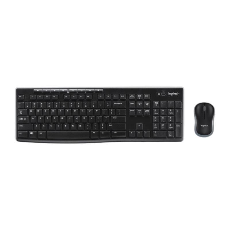 Logitech MK270 Kablosuz Klavye-Mouse Set Siyah - 920-004525